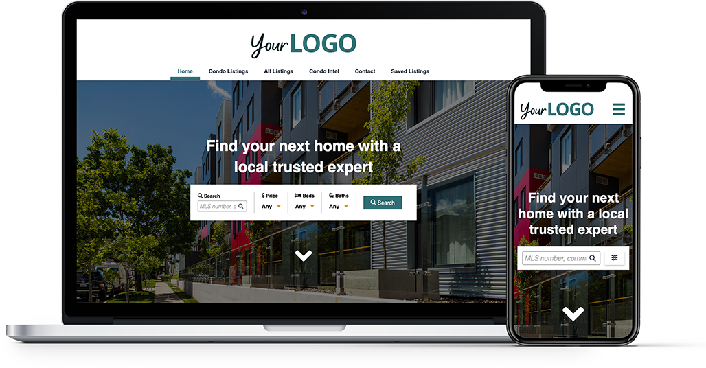 MLS Website Home Page Example